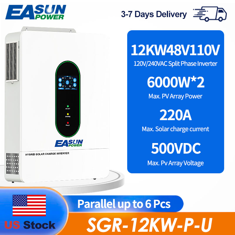 Grid Tie Inverter Limiter 2000W - EASUN POWER US 12KW 12000W Inverter