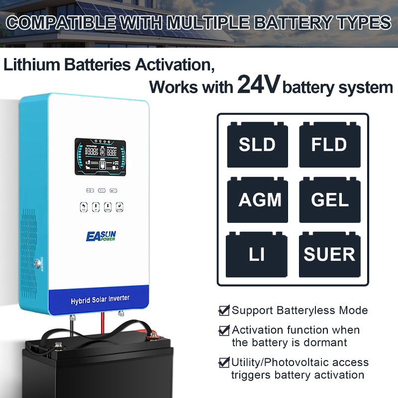 EASUN POWER Inverter 4KW 110V  - Grid Tie Inverter Limiter 2000W ulasan dan harga