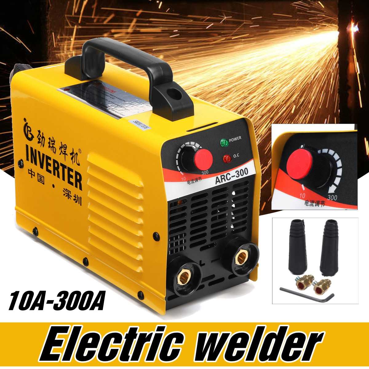 Mesin Las Inverter IGBT ARC 10 - Inverter Welding Machine Igbt 300A ulasan dan harga