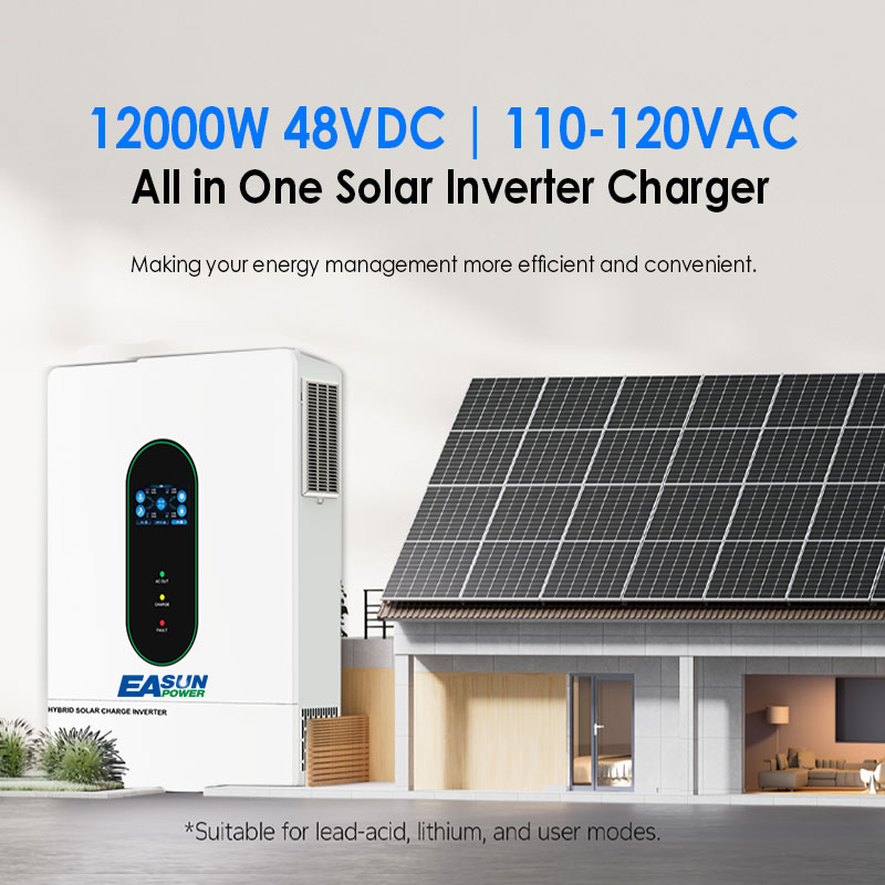EASUN POWER US 12KW 12000W Inv - Grid Tie Inverter Limiter 2000W ulasan dan harga