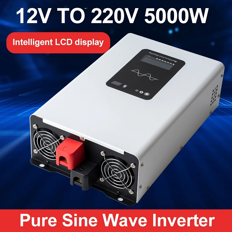 Inverter Gelombang Sinus Murni - Pure Sine Wave Inverter 5000W 48V 220V ulasan dan harga