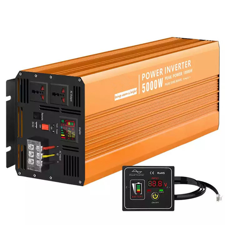 Inverter Gelombang Sinus Murni - Pure Sine Wave Inverter 5000W 48V 220V ulasan dan harga