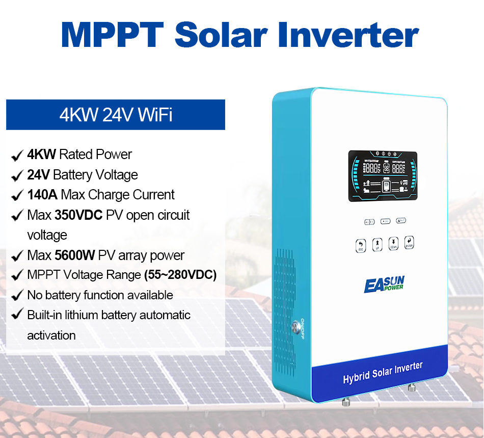 EASUN POWER 4KW 110V Inverter  - Grid Tie Inverter Limiter 2000W ulasan dan harga