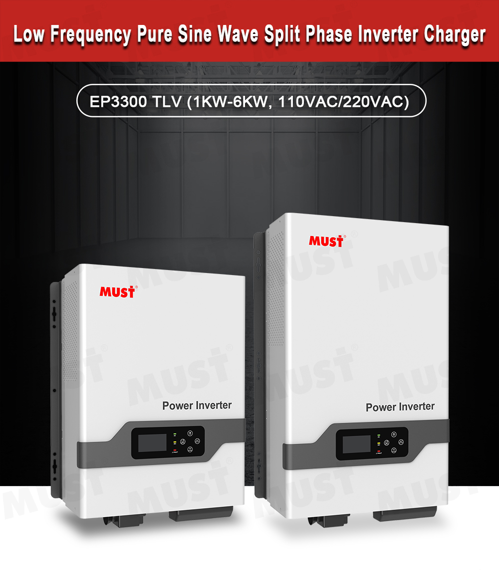 Inverter Daya Split Phase 110V - Pure Sine Wave Inverter 5000W 48V 220V ulasan dan harga