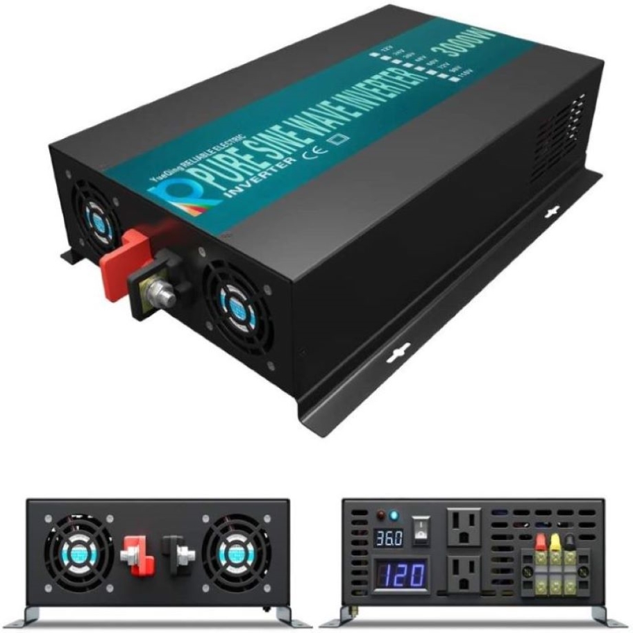 Inverter Gelombang Sinus Murni - Inverter Pure Sine Wave 60Hz 120V 3000W ulasan dan harga