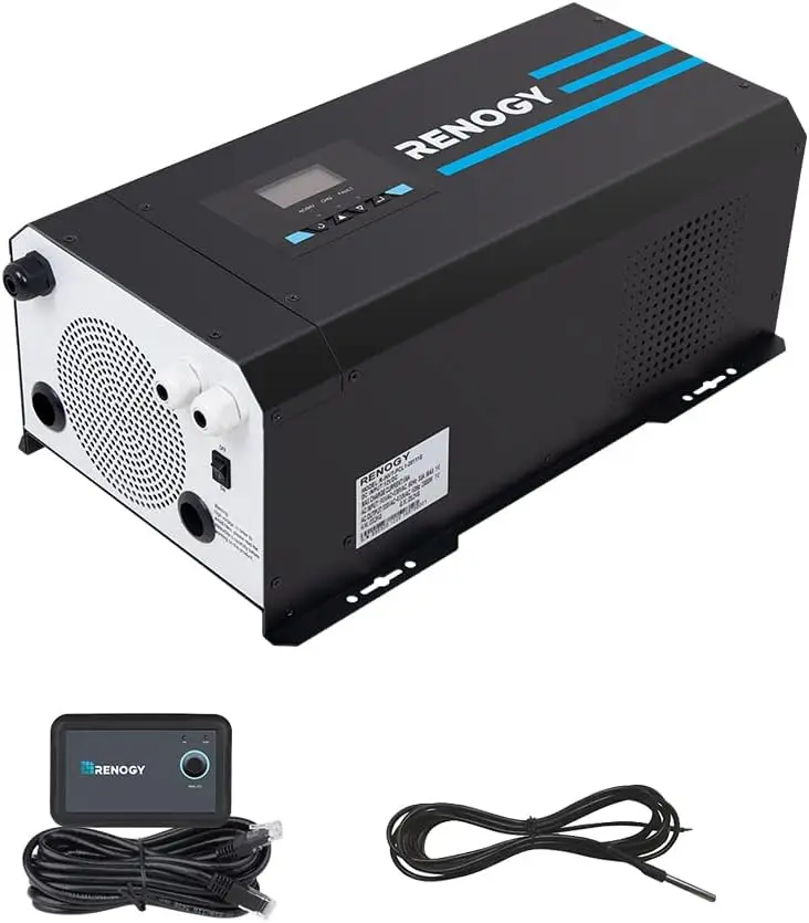 Renogy 3000w Inverter Pengisi  - Rv Pure Sine Inverter Charger 3000W 12V ulasan dan harga